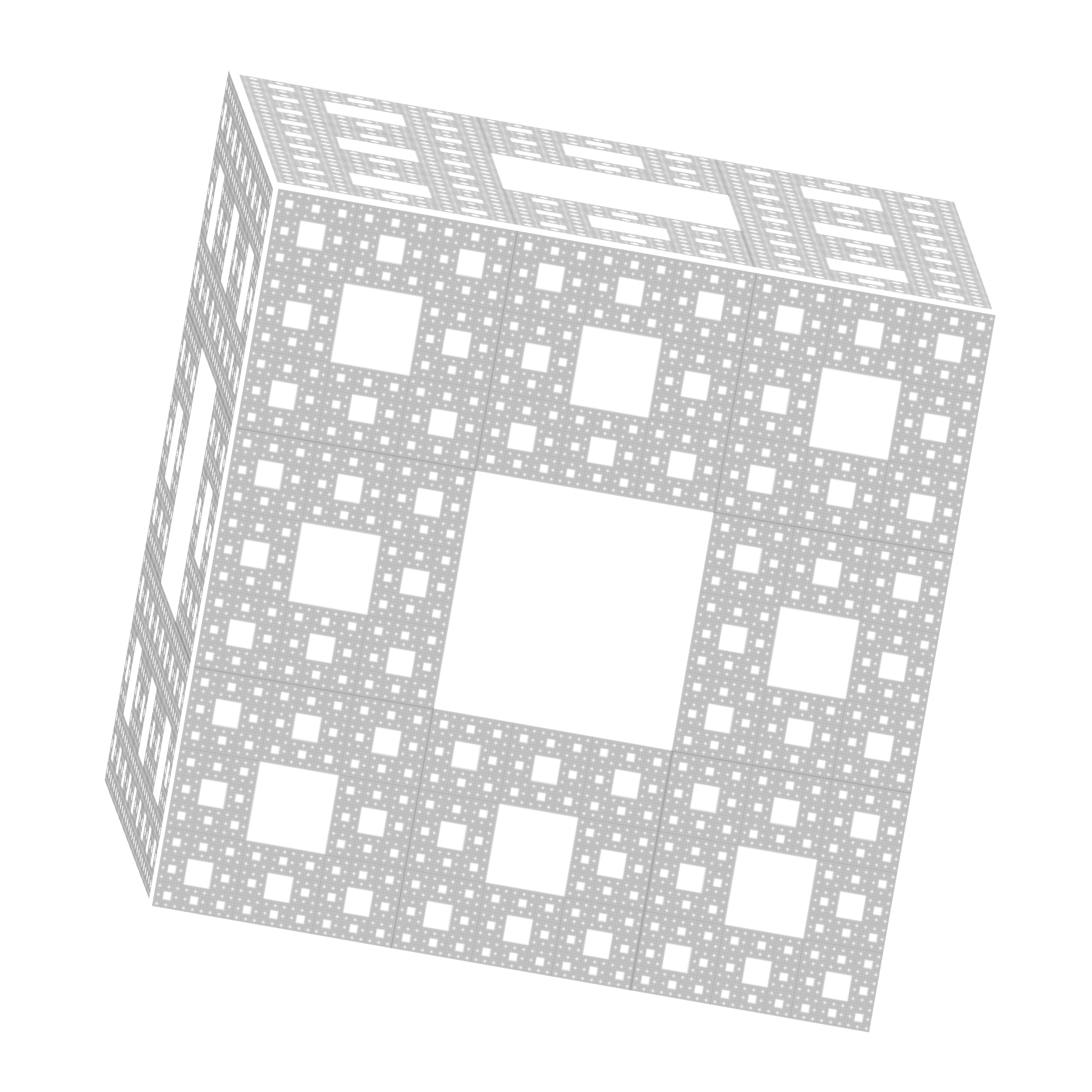 Fractal: Faked Menger Sponge