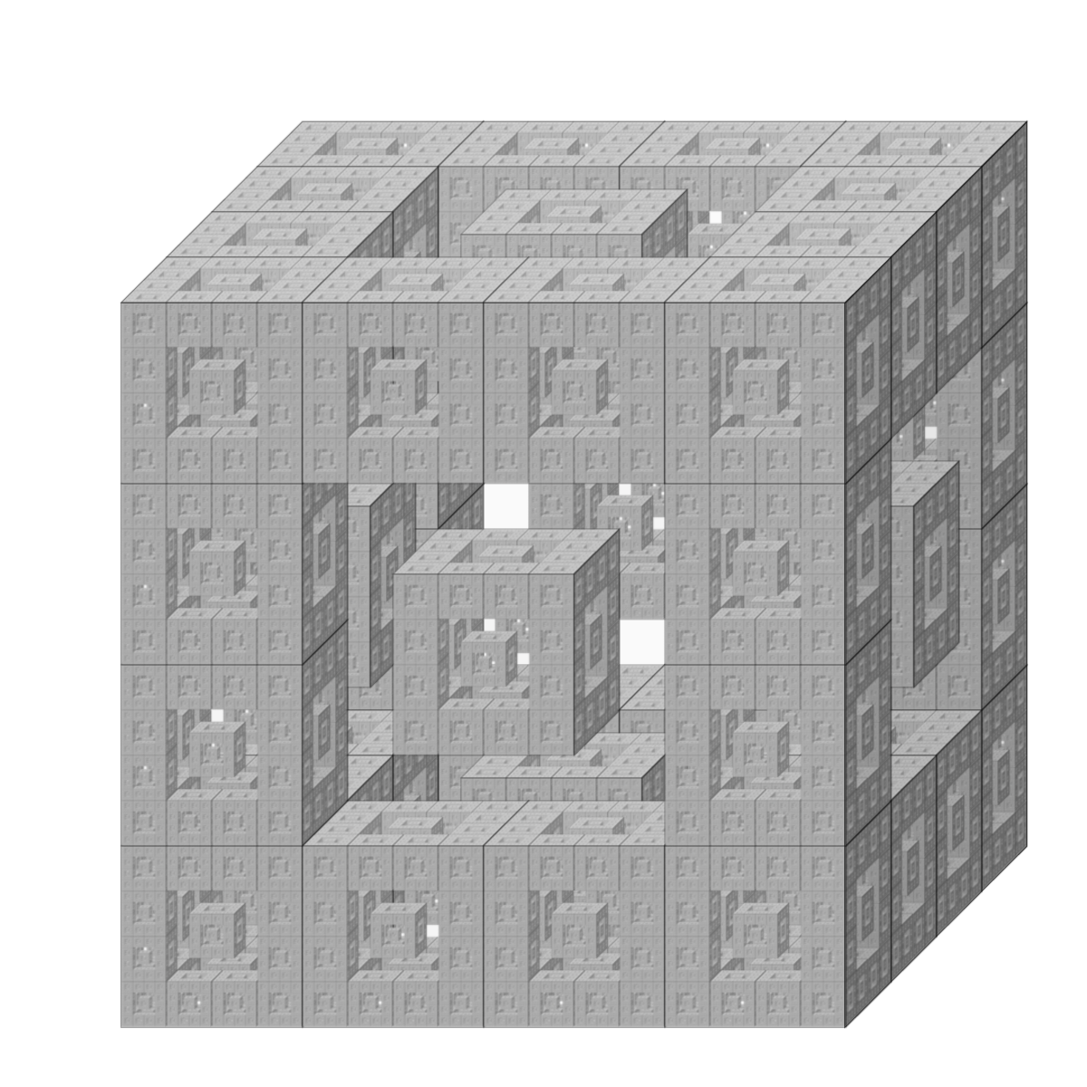 Fractal: Menger Variation 2