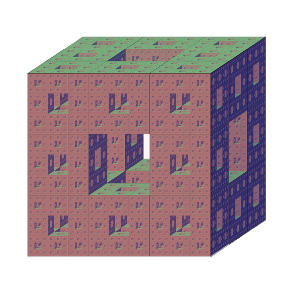 Thumbnail: Menger Sponge (RGB)