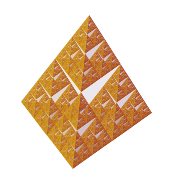 Thumbnail: Sierpiński Tetrahedron (or Tetrix)