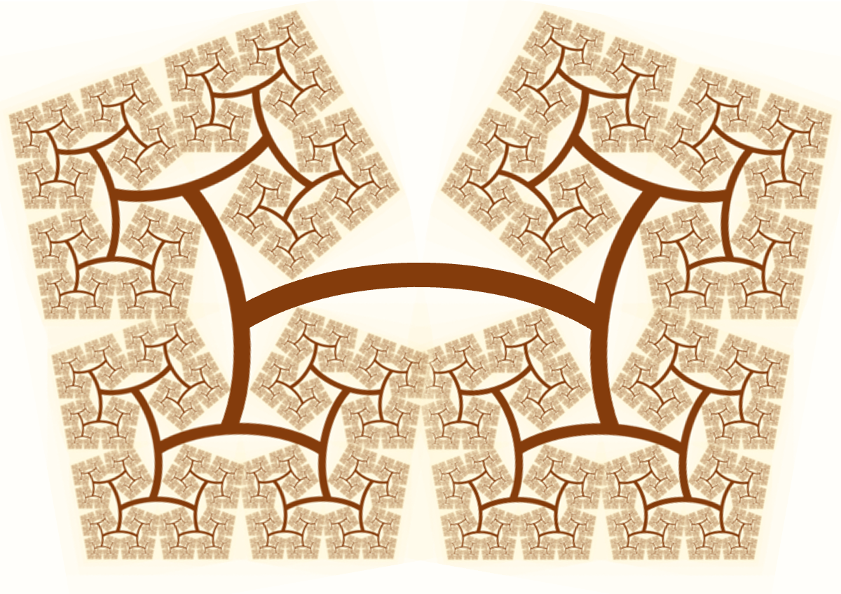 Fractal: Curved H Tree