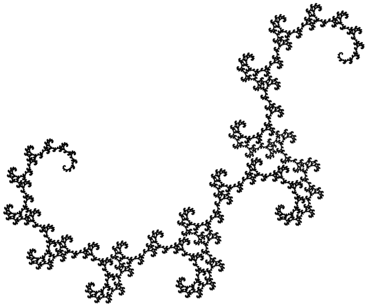 Fractal: Golden Dragon Curve