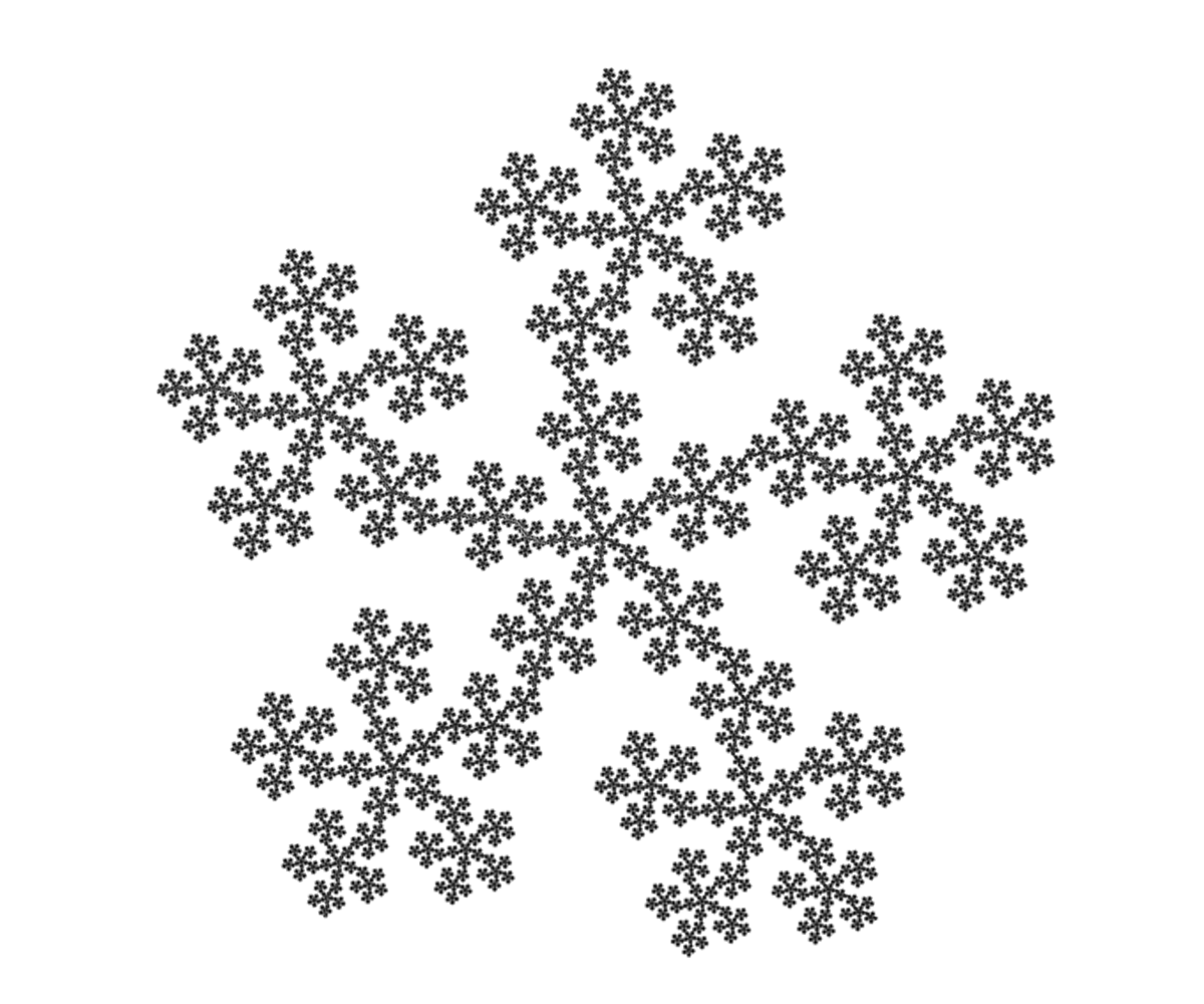 Fractal: 5 Pentadendrites