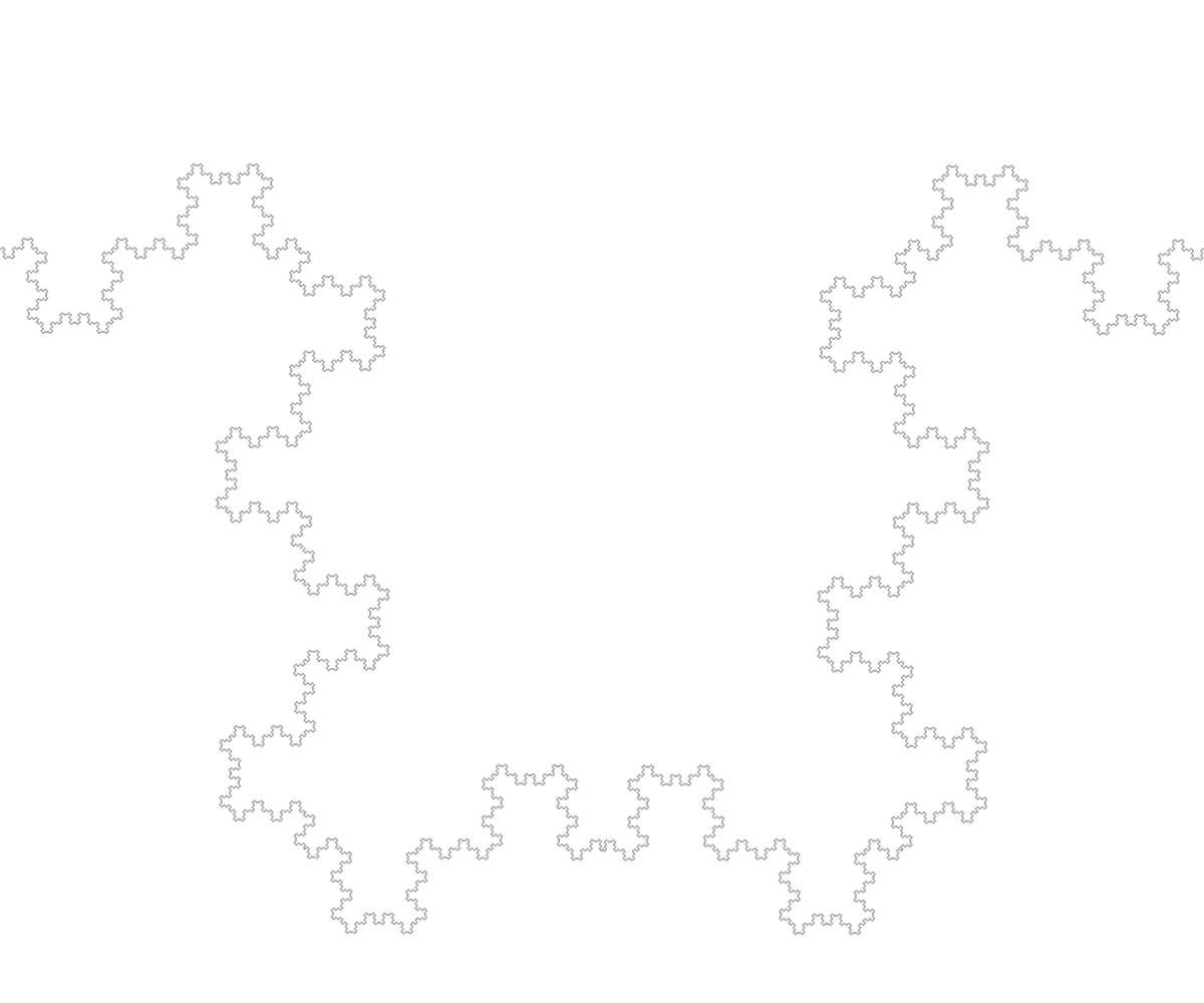 Fractal: Koch Curve (square variation)