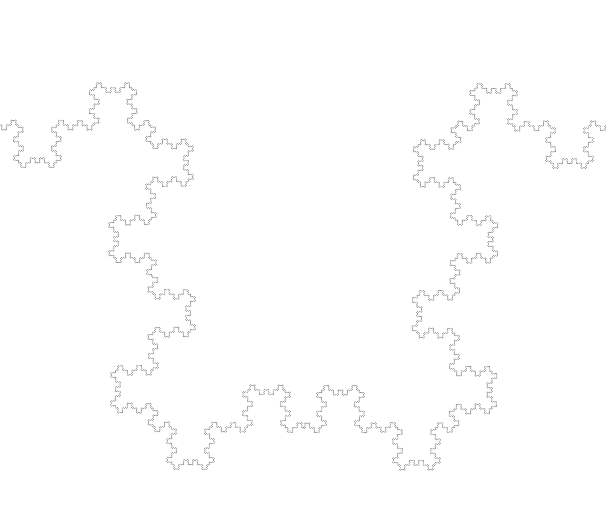 Fractal: Koch Curve (square variation)