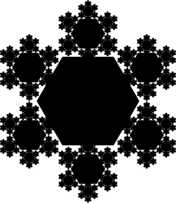 Thumbnail: Exploding Koch Snowflake