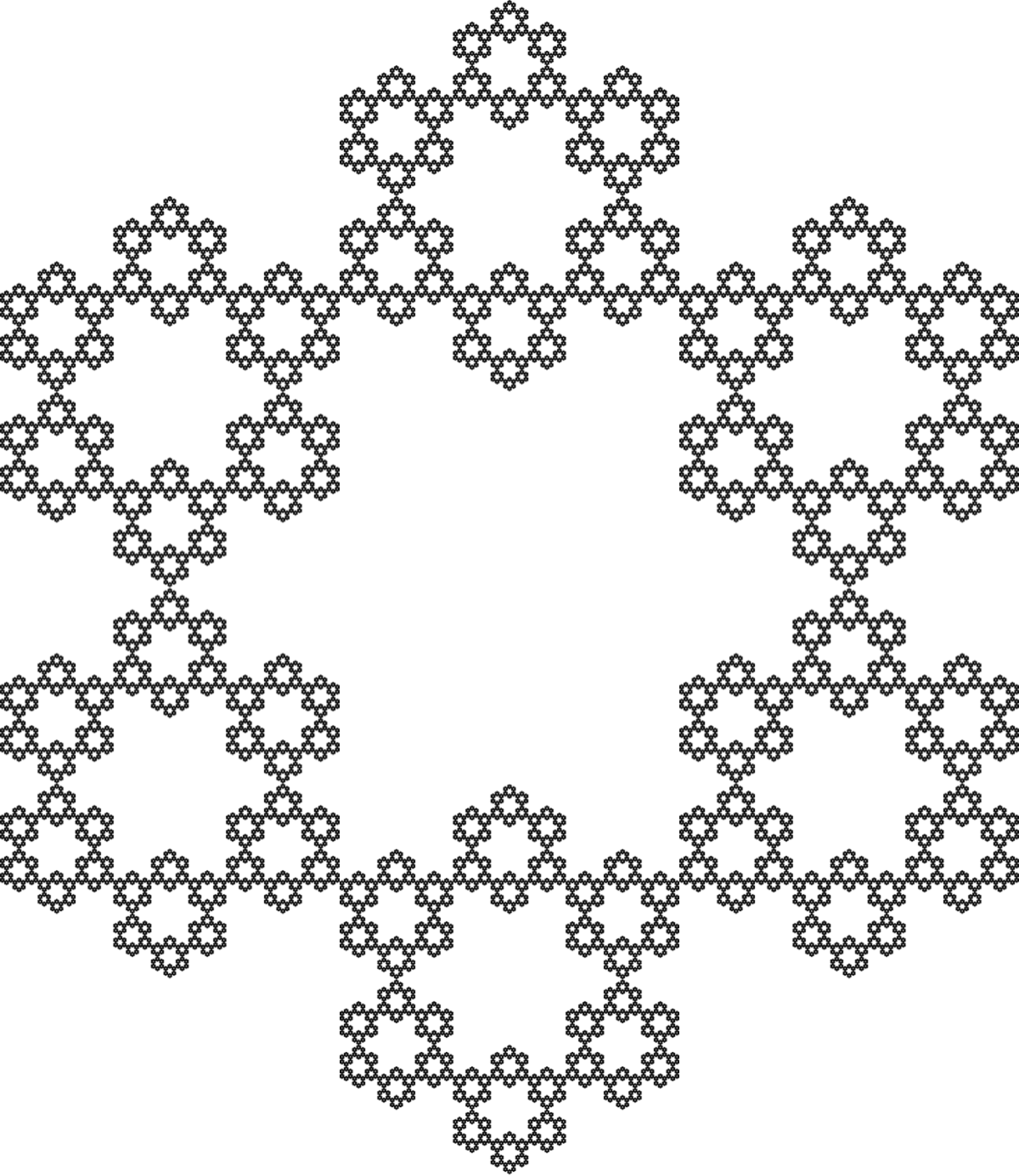 Fractal: Sierpiński Hexagon