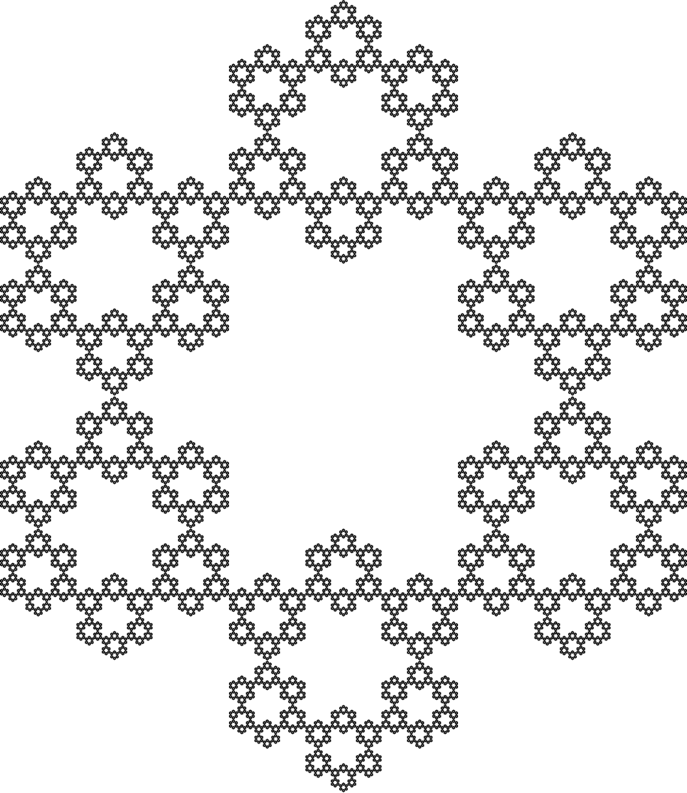 Fractal: Sierpiński Hexagon