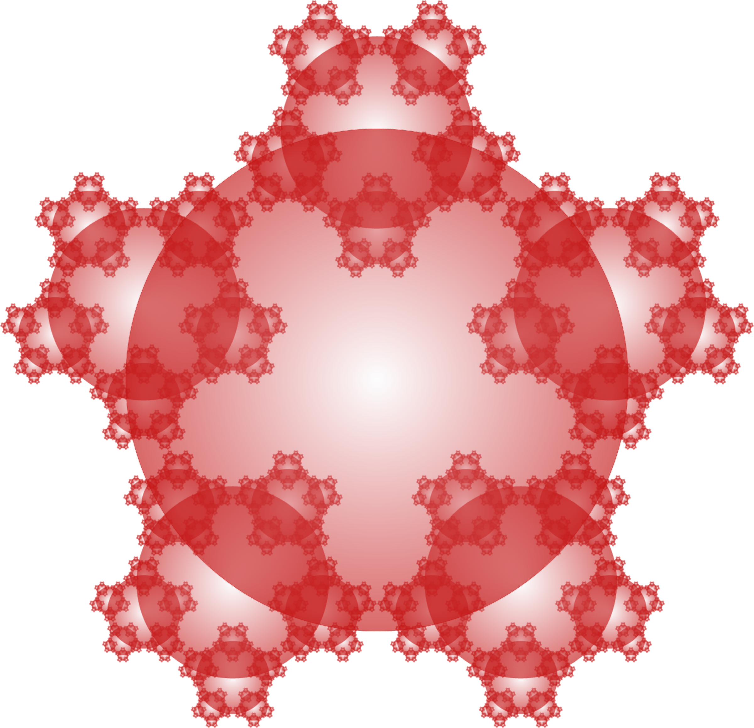 Fractal: Sierpiński Pentagon microbe