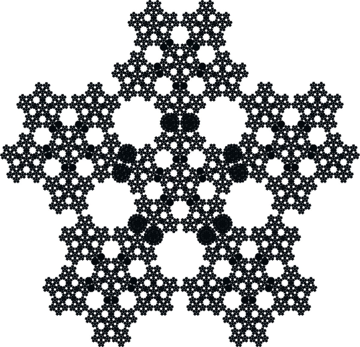 Fractal: Rotated Pentaflake