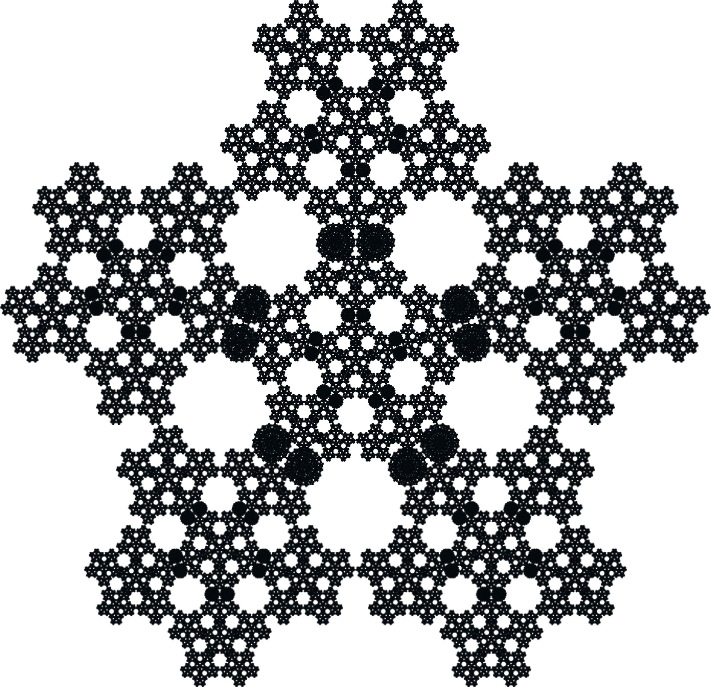 Fractal: Rotated Pentaflake