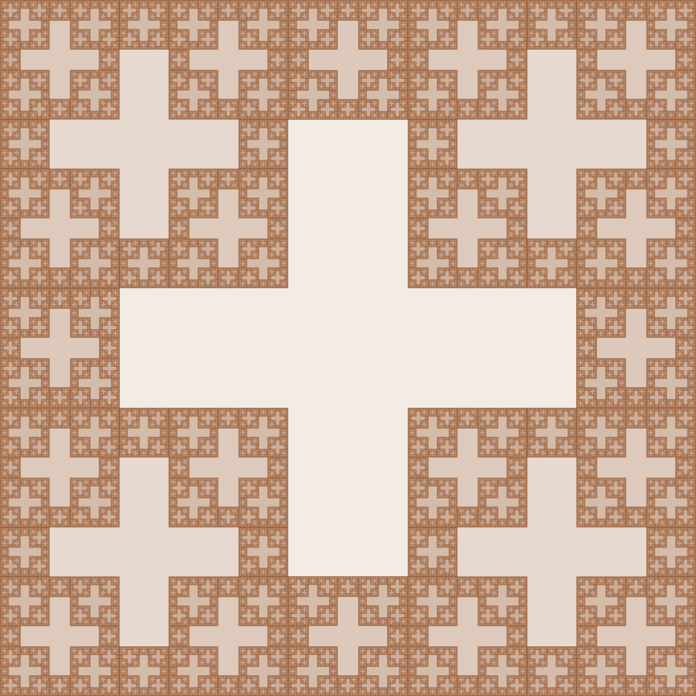 Fractal: Jerusalem Cross