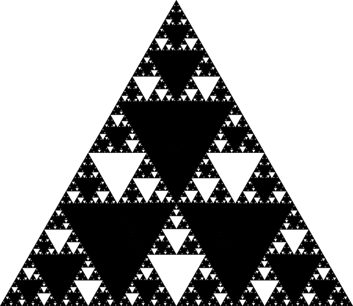 Fractal: Alternating Sierpinski Triangle