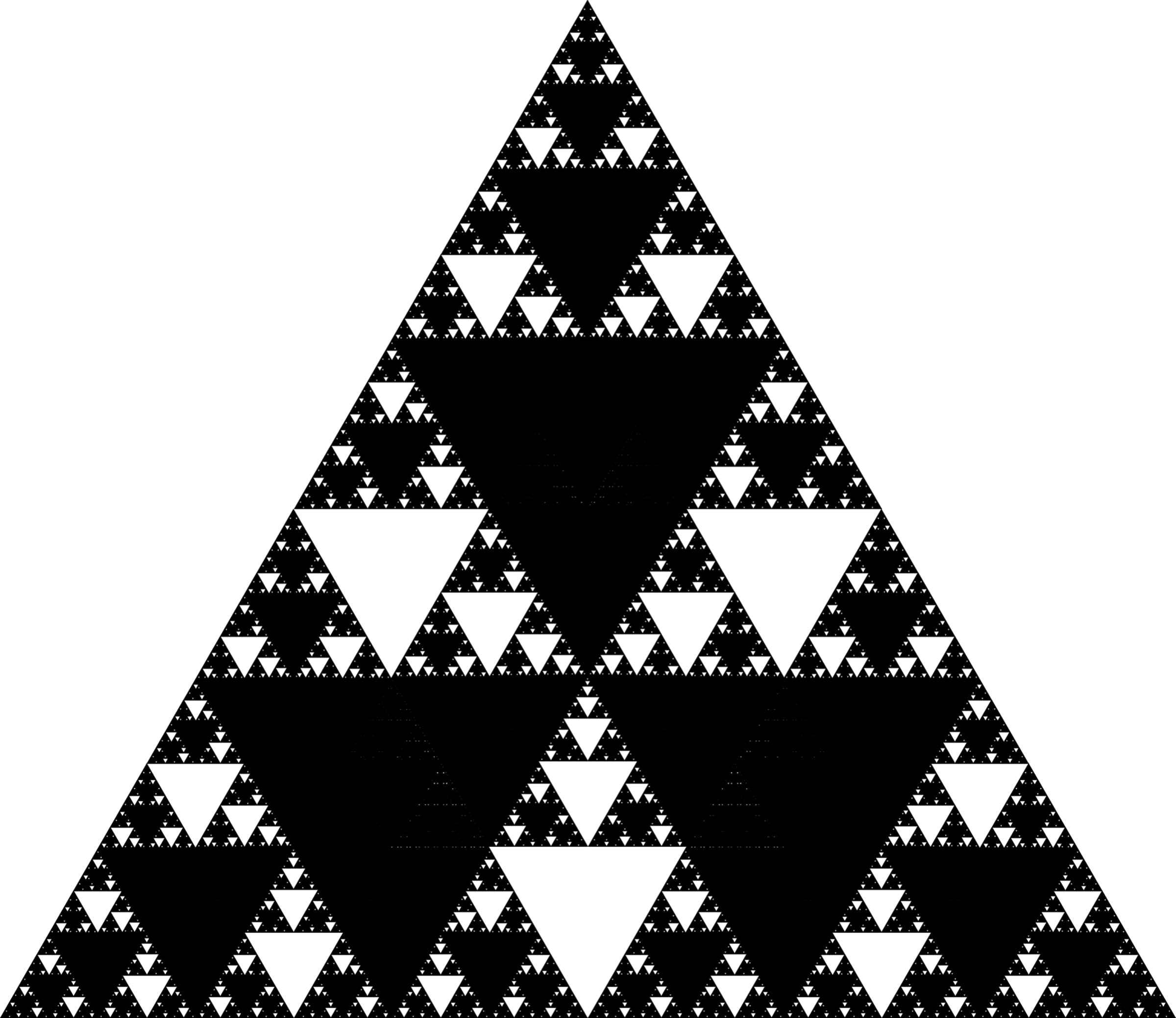 Fractal: Alternating Sierpinski Triangle