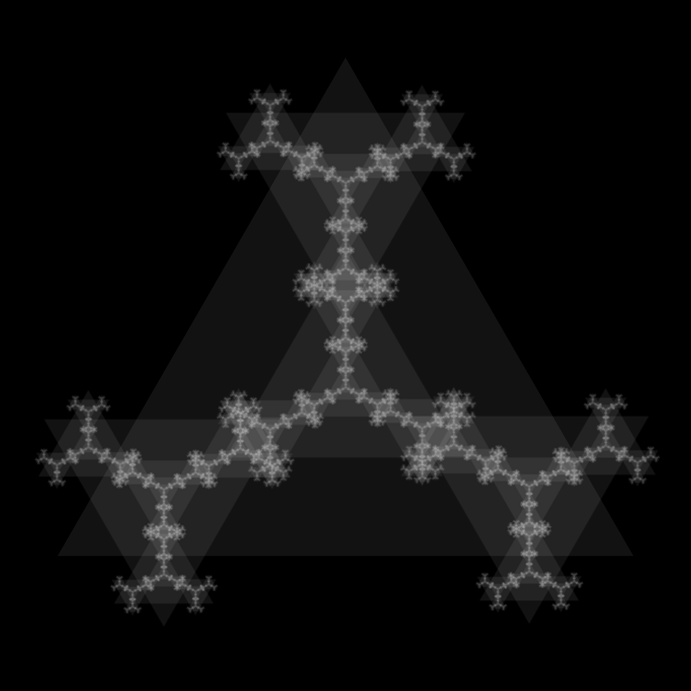 Fractal: Triangular Lightning