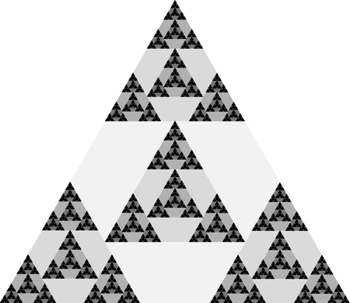 Fractal: Shaded Triflake